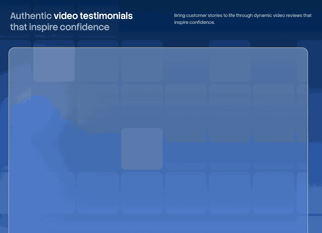 Video Review carousel and widget showcase options.