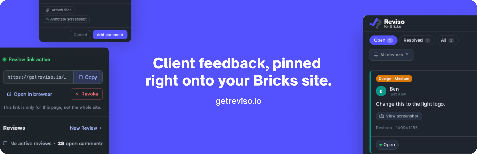 Reviso for Bricks