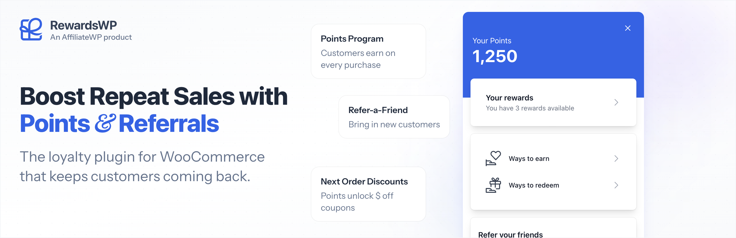RewardsWP – Loyalty Points & Referral Program for WooCommerce