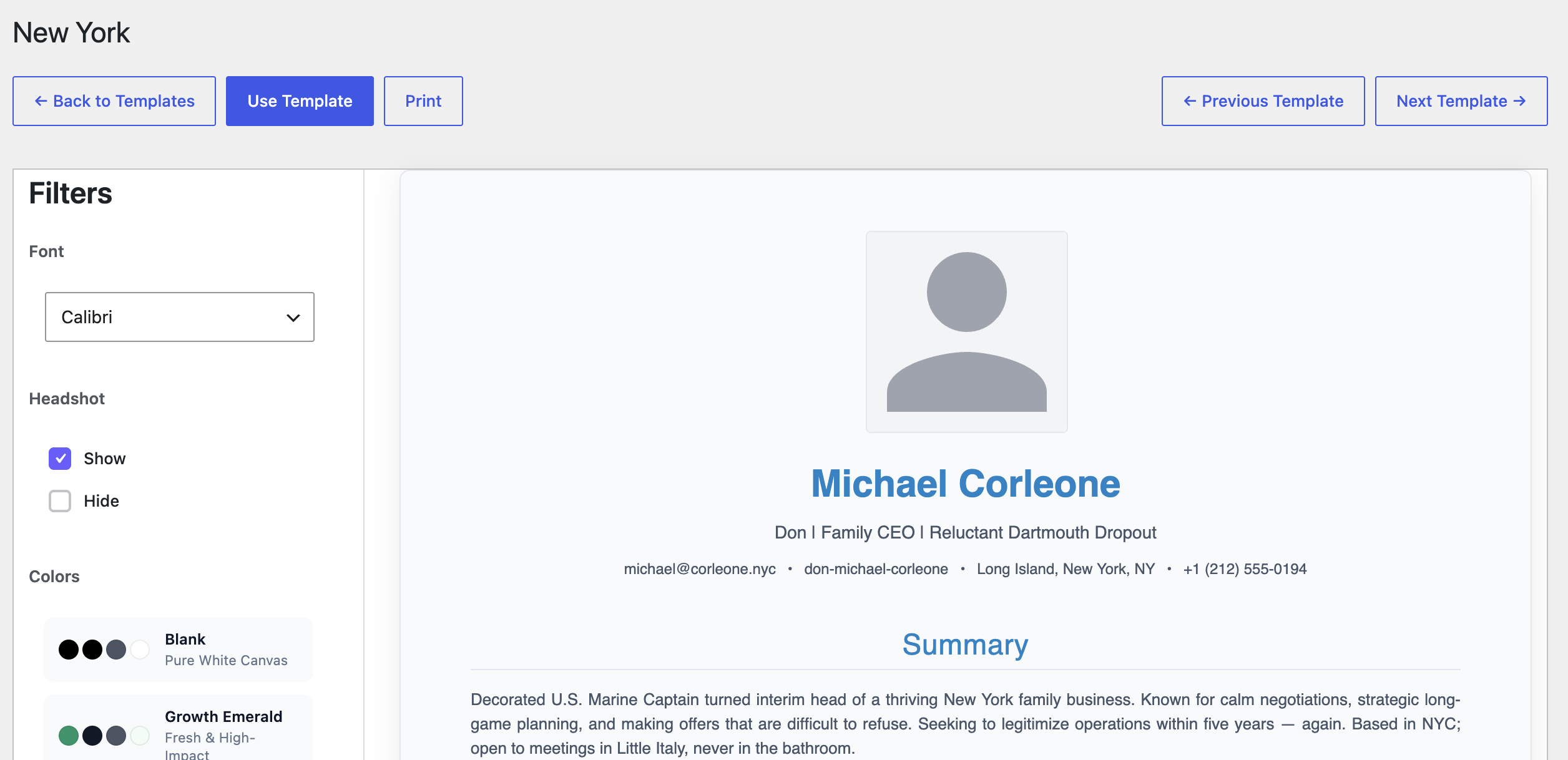 Rezicraft – Professional Resume &amp; CV Builder