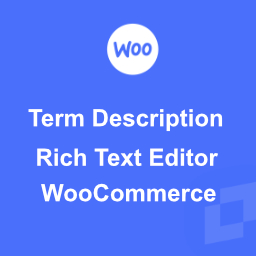 Term Description: Rich Text Editor (Powered by TinyMCE) for WooCommerce