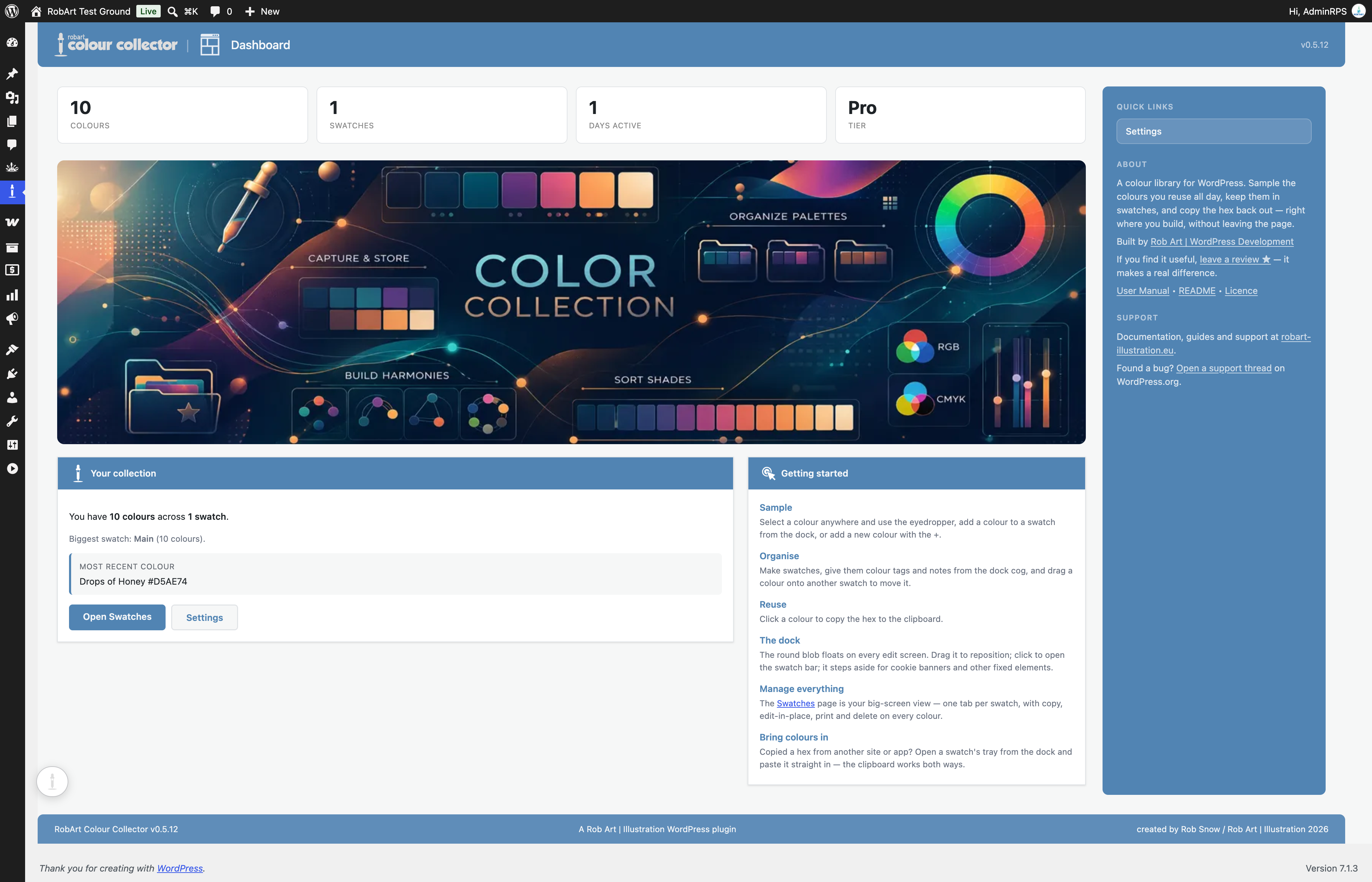 RobArt Colour Collector