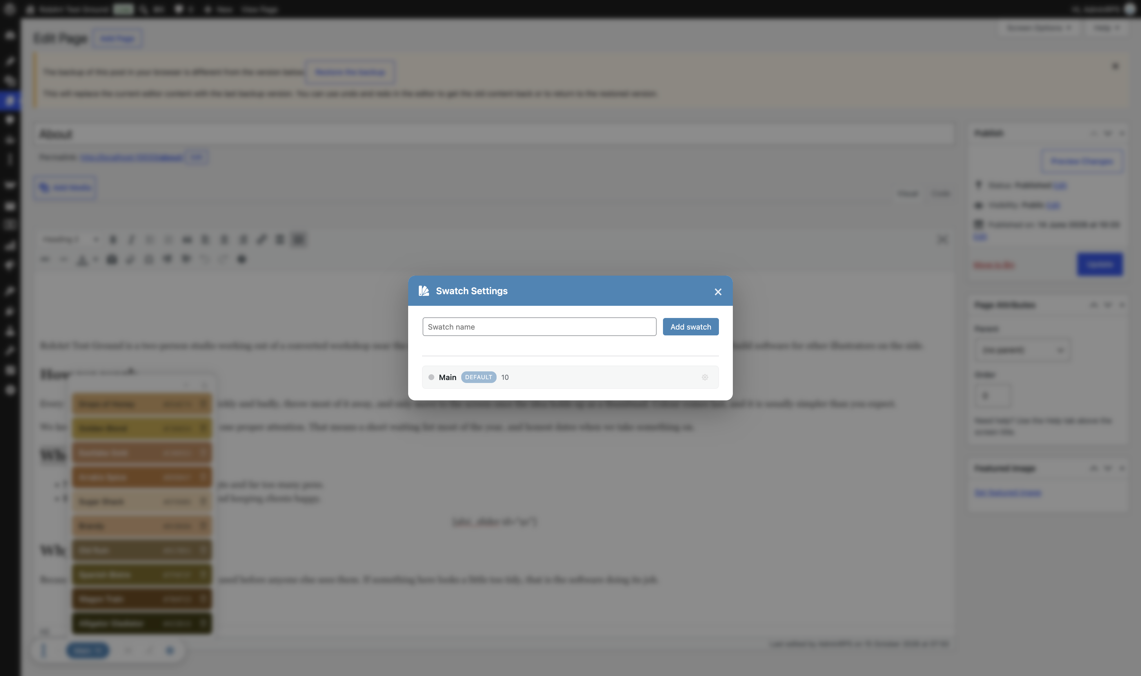 RobArt Colour Collector