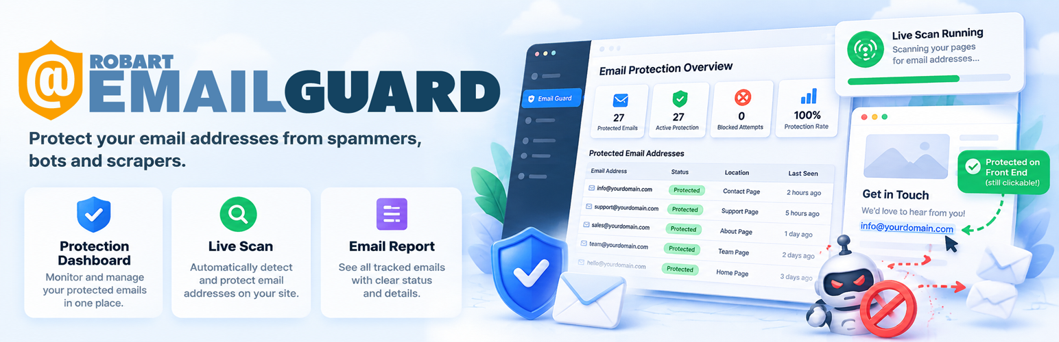 RobArt Email Guard preview