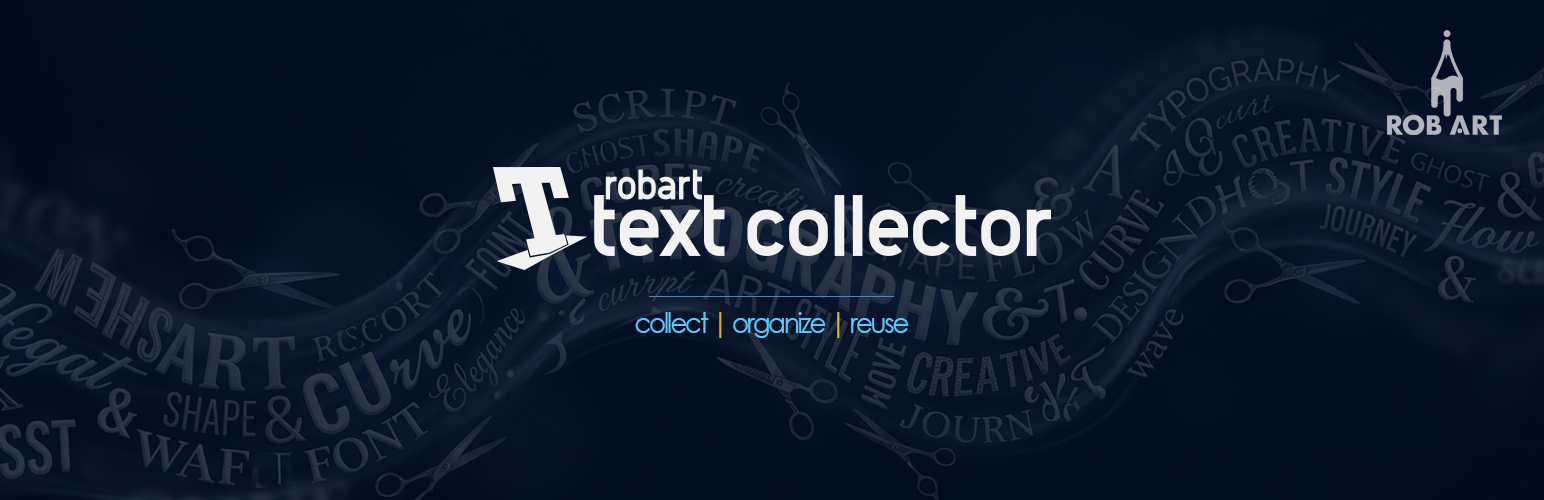 RobArt Text Collector