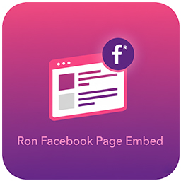 Ron Social Page Embed Icon