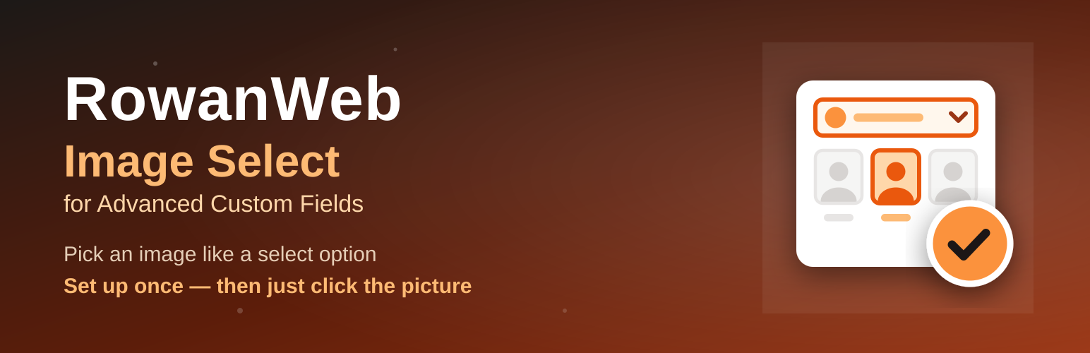 WordPress 外掛 RowanWeb Image Select for ACF 的封面圖片