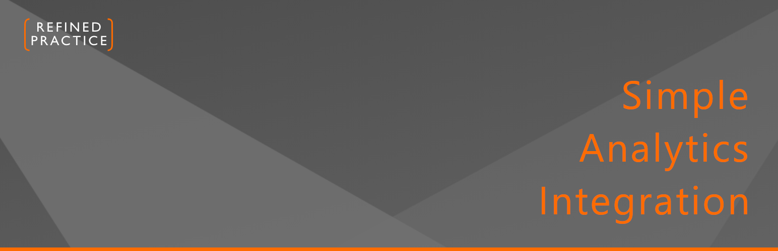 Refined Practice – Simple Analytics Integration