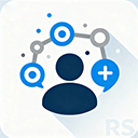 WP Social media follow link adder logo