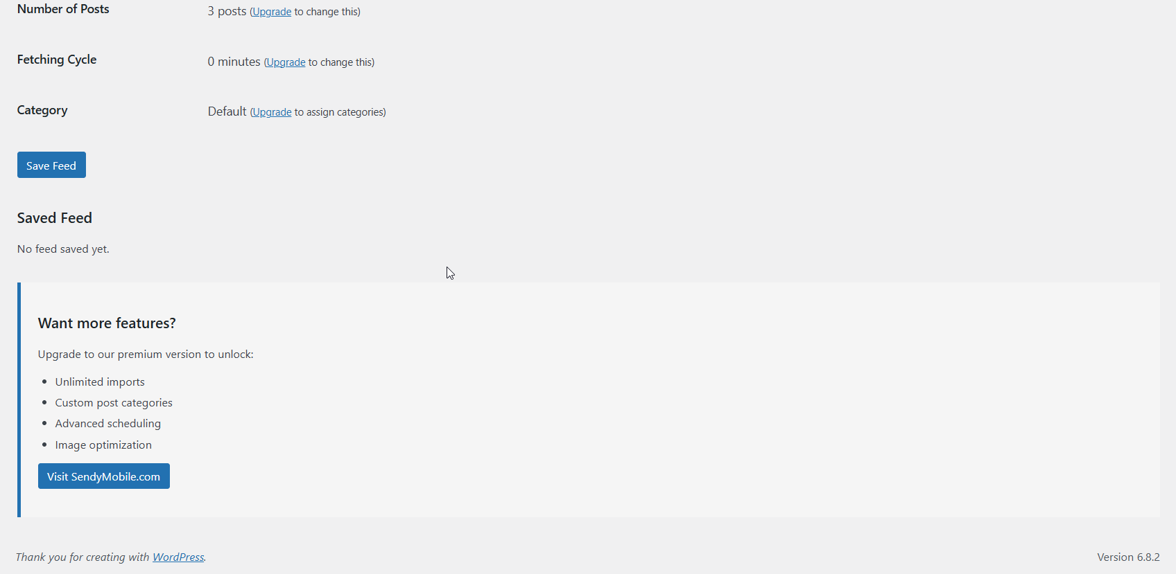 Imported posts - Shows processed content with images