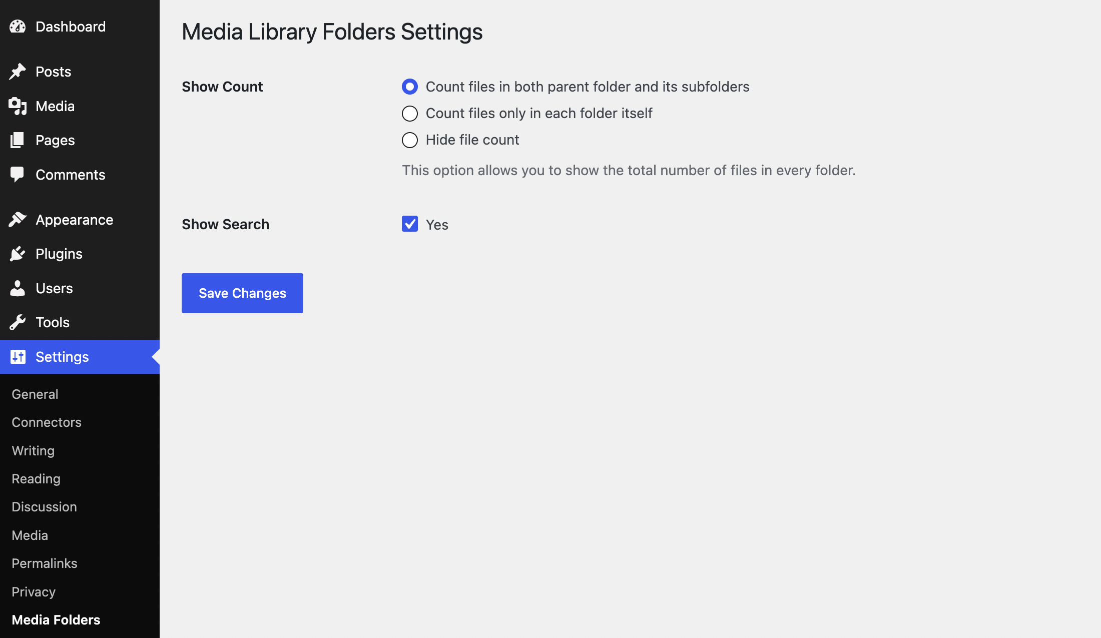 Rudrastyh Simple Media Library Folders