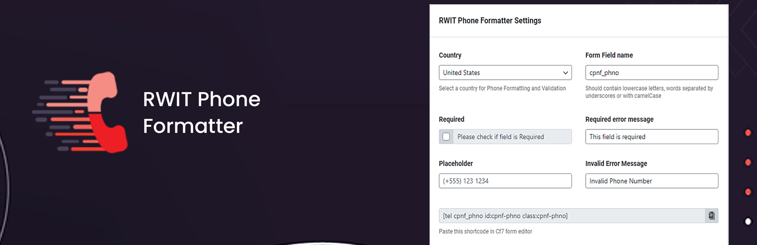 RWIT Phone Formatter