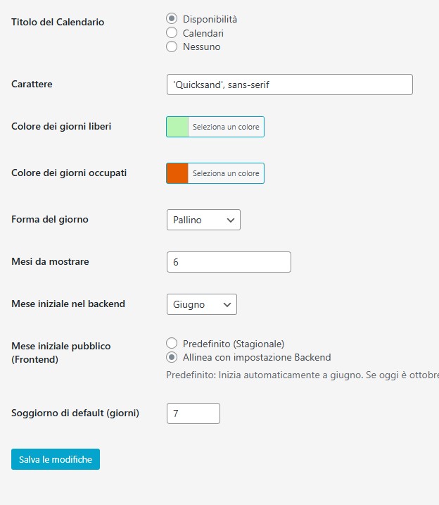 Sacconi iCal Sync – Advanced Calendars for Holiday Rentals