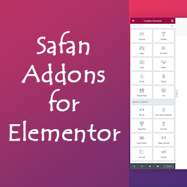 Safan Elementor Addons logo