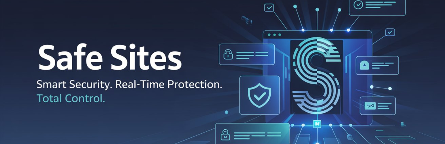 WordPress 外掛 Safe Sites 的封面圖片。