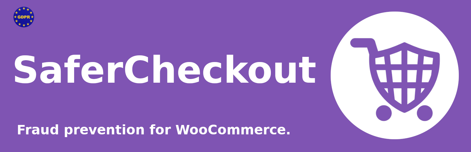 WordPress 外掛 SaferCheckout Lite – Fraud prevention for WooCommerce 的封面圖片。