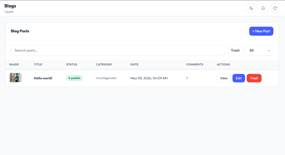 Sales reports with date range picker and CSV/PDF export.