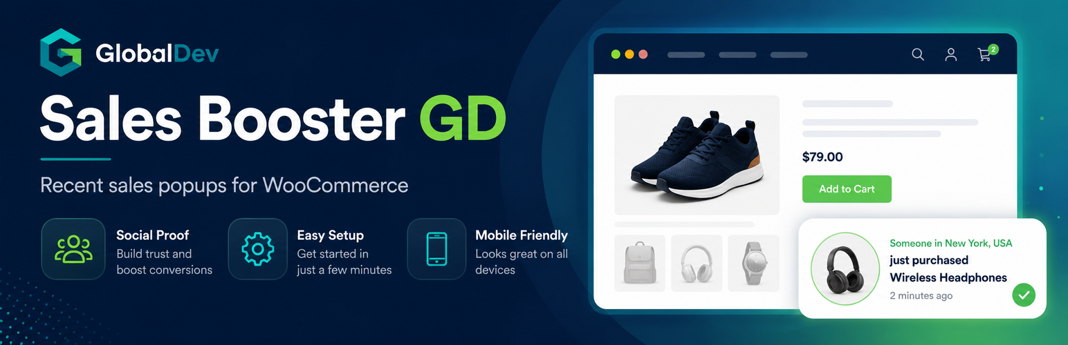 Sales Booster GD for WooCommerce