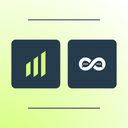SALESmanago & Leadoo logo