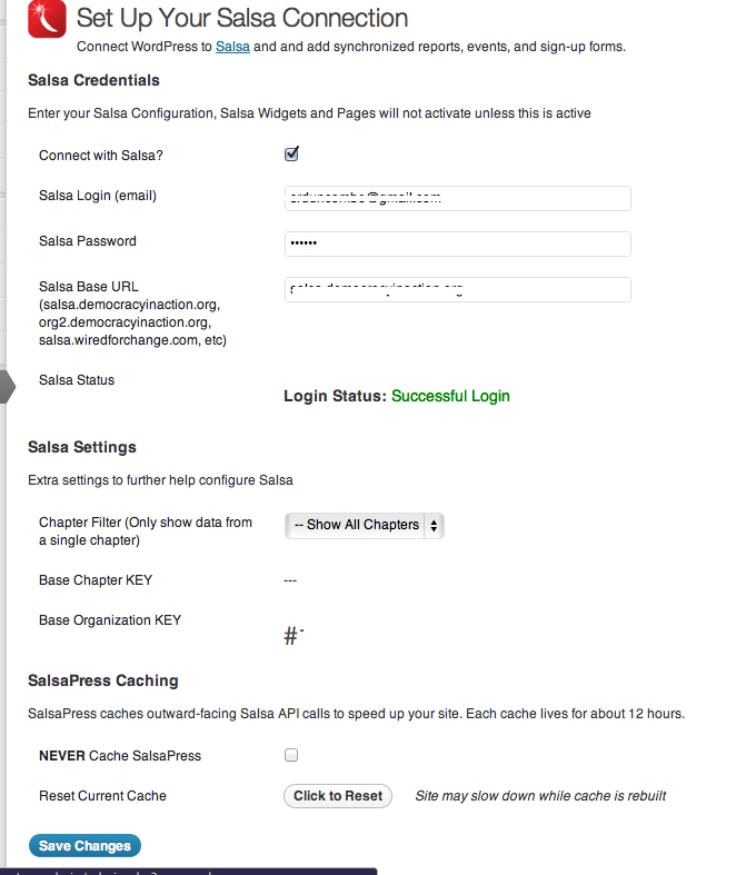 Authenticating Salsa