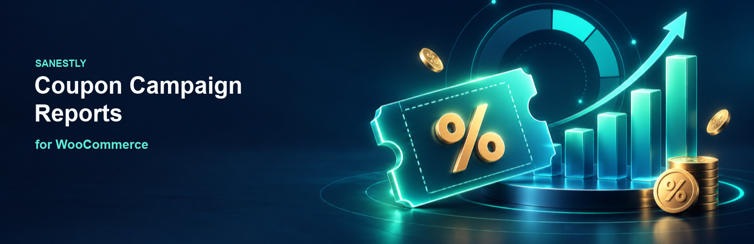 Sanestly Coupon Campaign Reports for WooCommerce preview