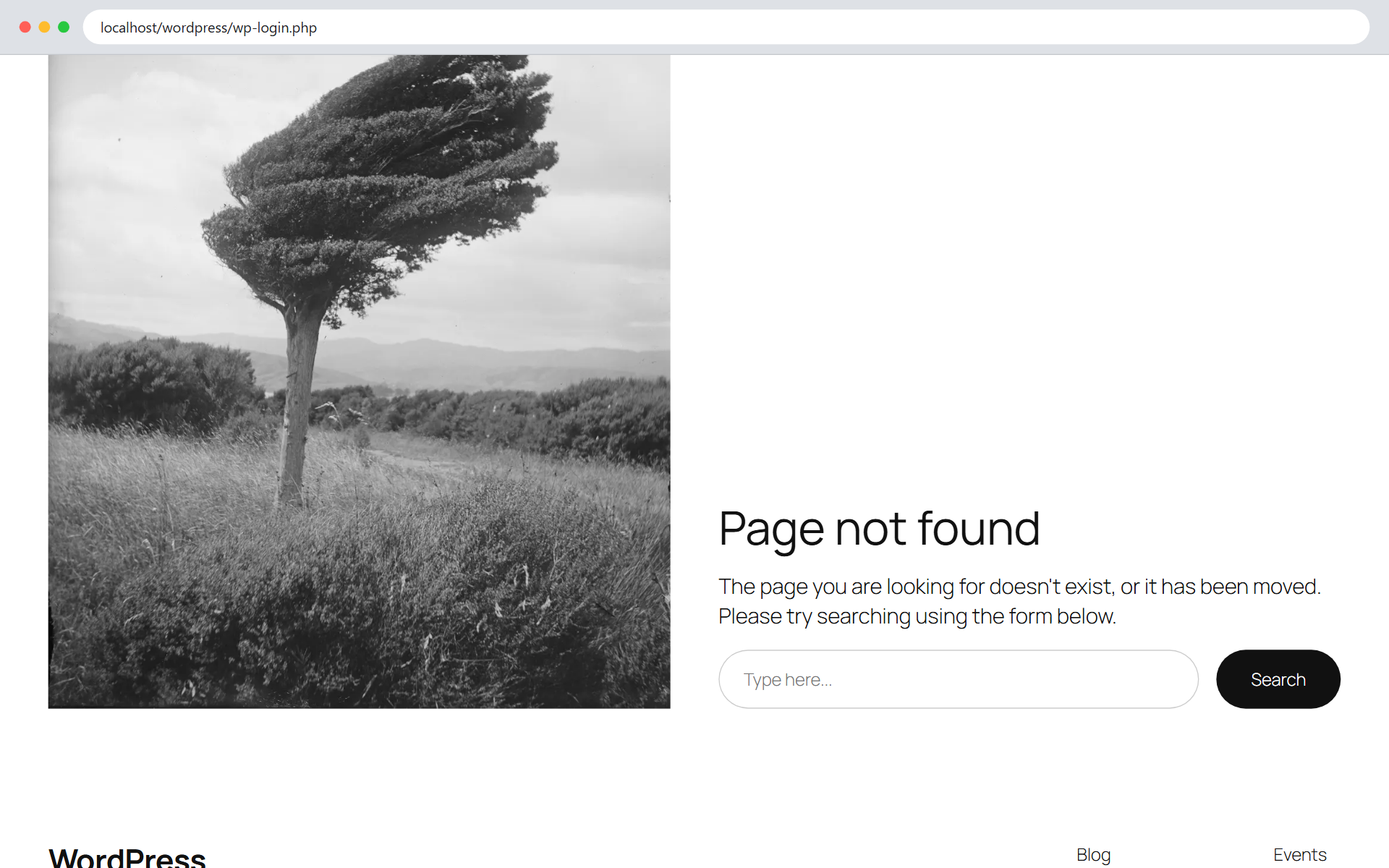 Anyone who opens wp-login.php directly gets your theme's 404 page (or the redirect URL you set).