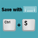 Save with keyboard