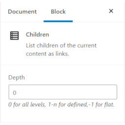 SB Children block Icon