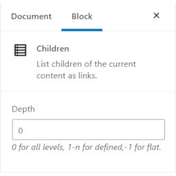 SB Children block logo