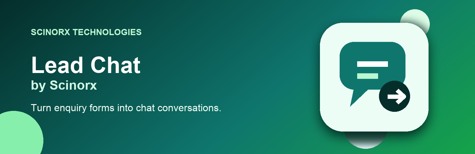 Scinorx Lead Chat