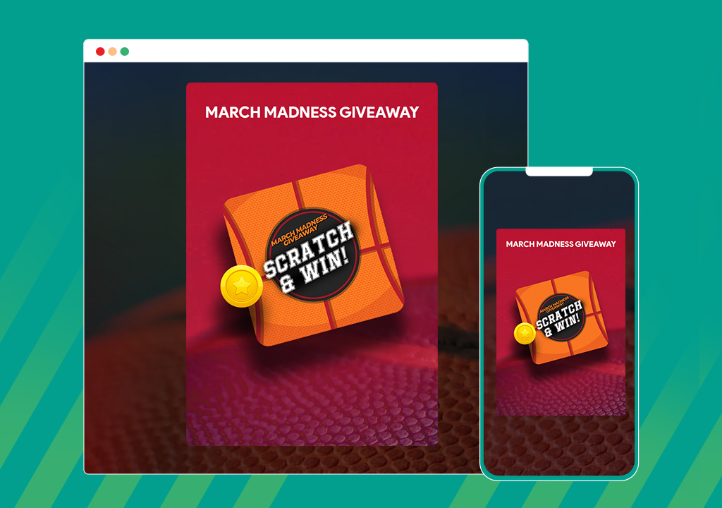 Scratch & Win – Giveaways and Contests. Boost subscribers, traffic, repeat visits,  referrals, sales and more