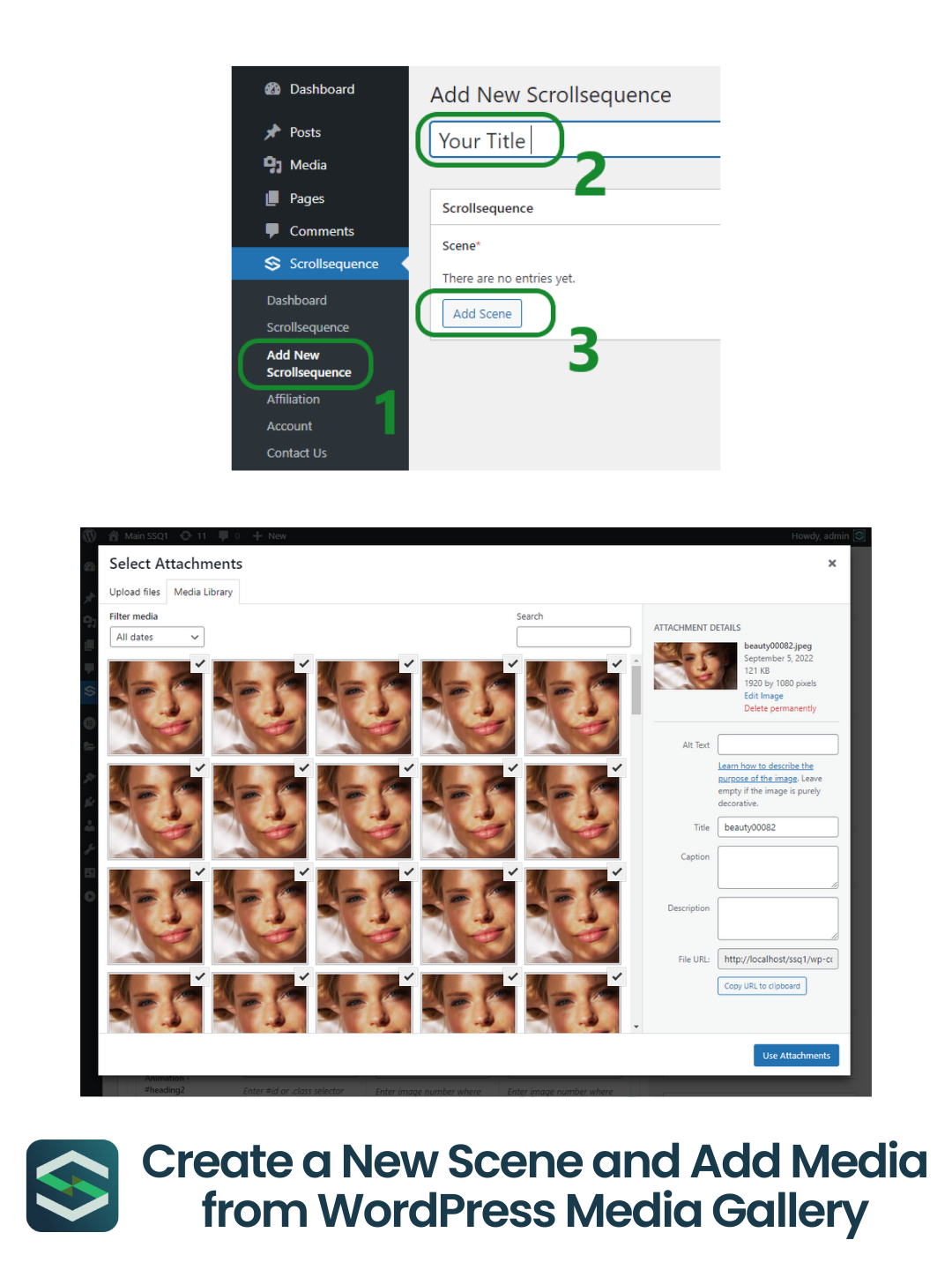 Painel de controle