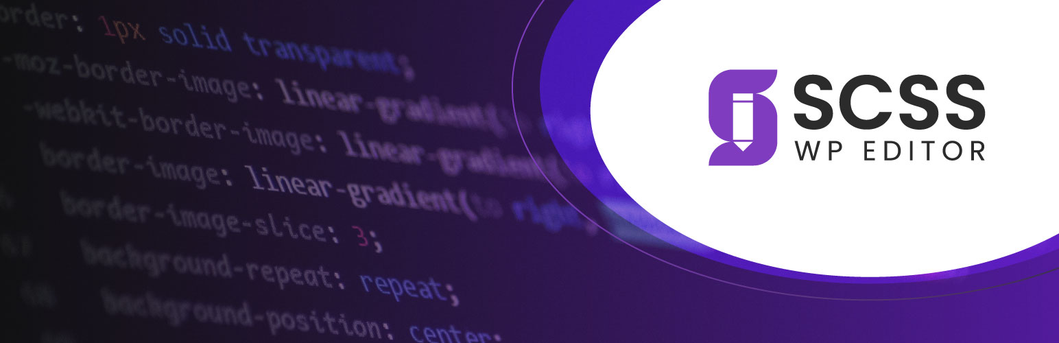 SCSS WP Editor