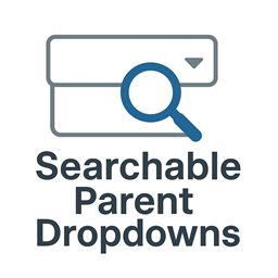 Searchable Parent Dropdowns logo