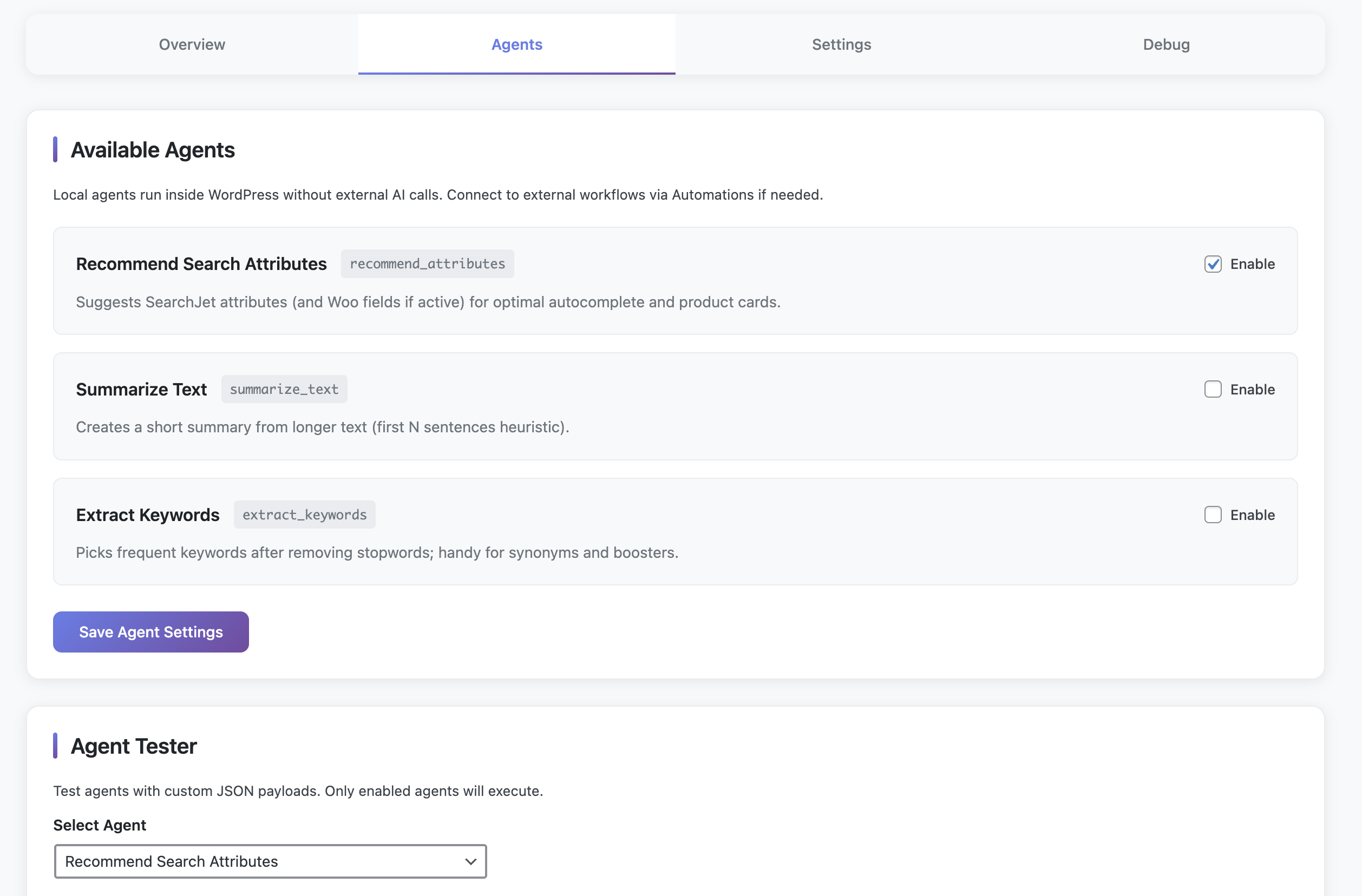 SearchJet – AI-Powered Instant Search for WooCommerce &amp; WordPress - Screenshot 10