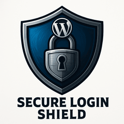 Secure Login Shield Icon