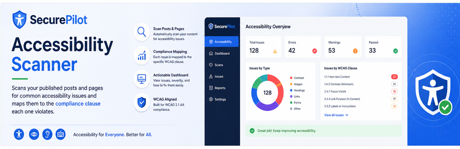 SecurePilot Accessibility Scanner