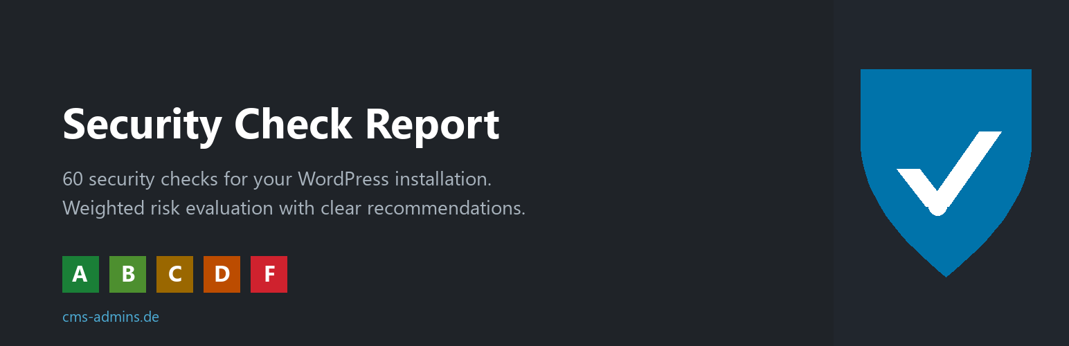 CMS ADMINS Security Check Report