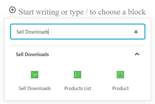 Integration with the Gutenberg Editor