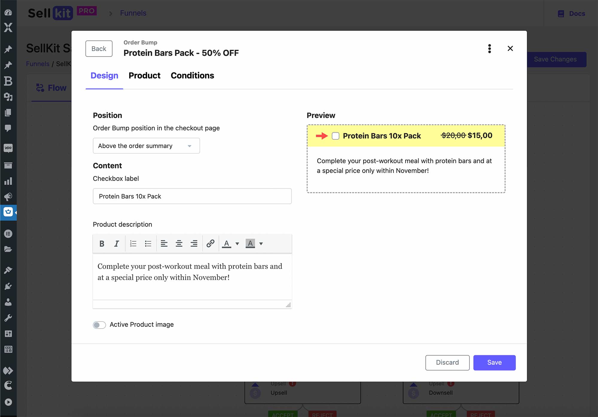 Customize & Preview Your Order Bump Appearance