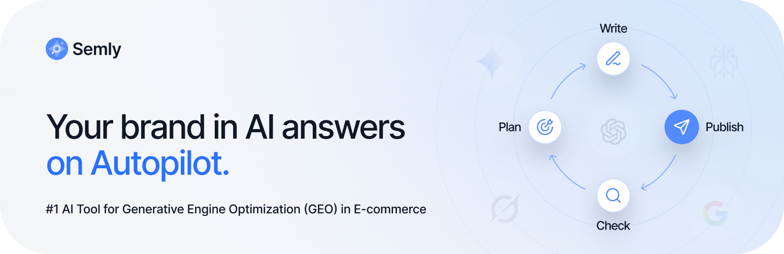 Semly – AI Visibility &amp; GEO
