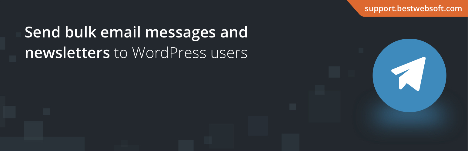 WordPress 外掛 Sender by BestWebSoft 的封面圖片。