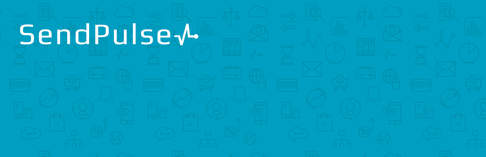 WordPress 外掛 SendPulse Email Marketing Newsletter 的封面圖片。