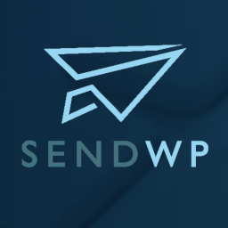 Logo for SendWP, an email deliverability solution