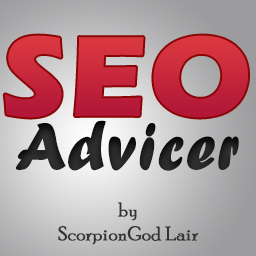 SEO Advicer by ScorpionGodLair.com logo