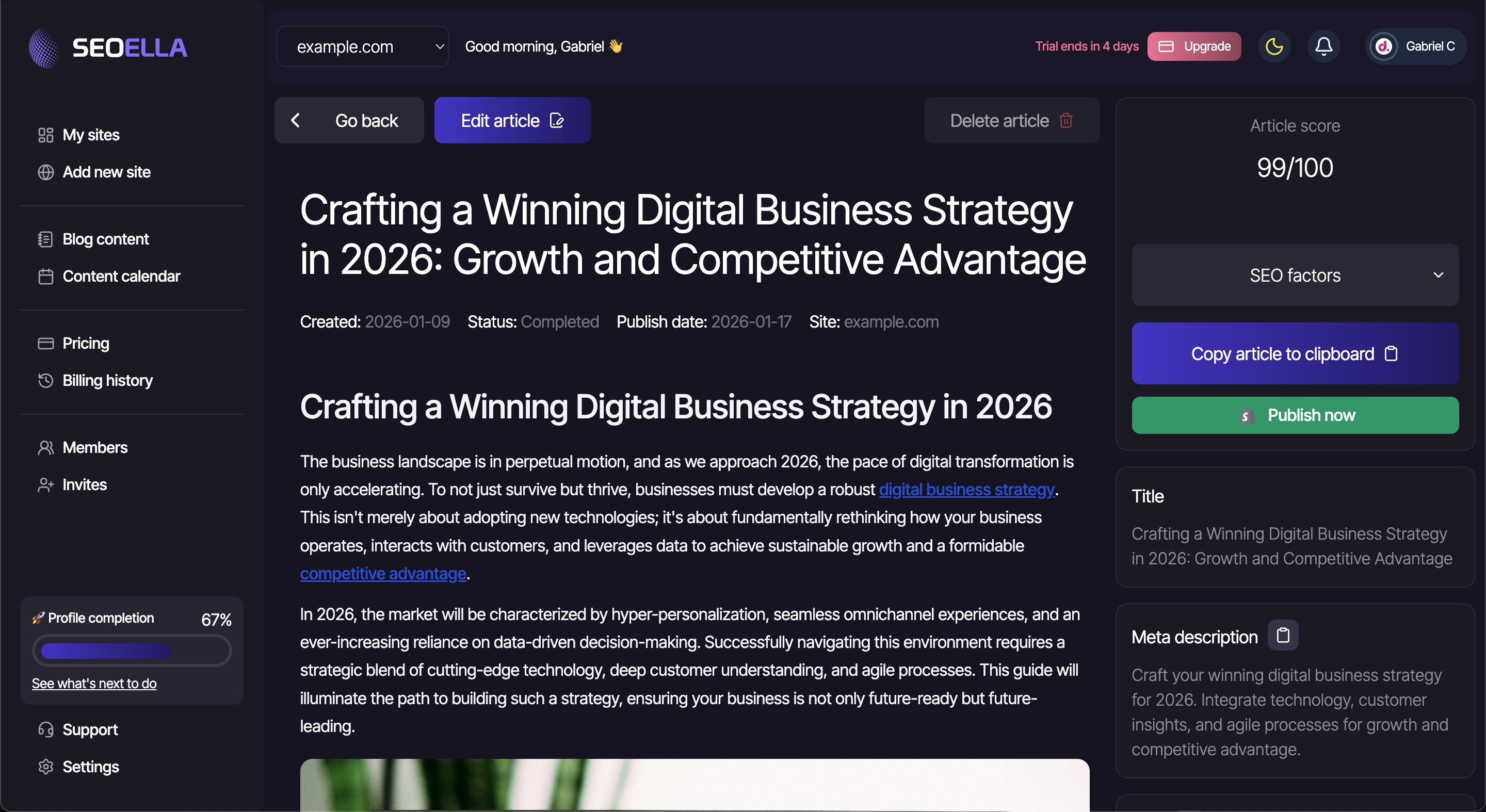 Seoella – Automated SEO