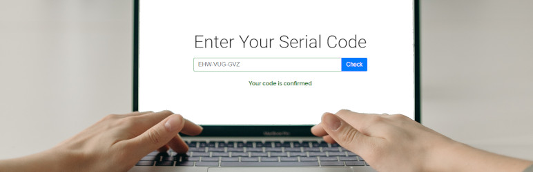 Serial Codes Generator and Validator with WooCommerce Support