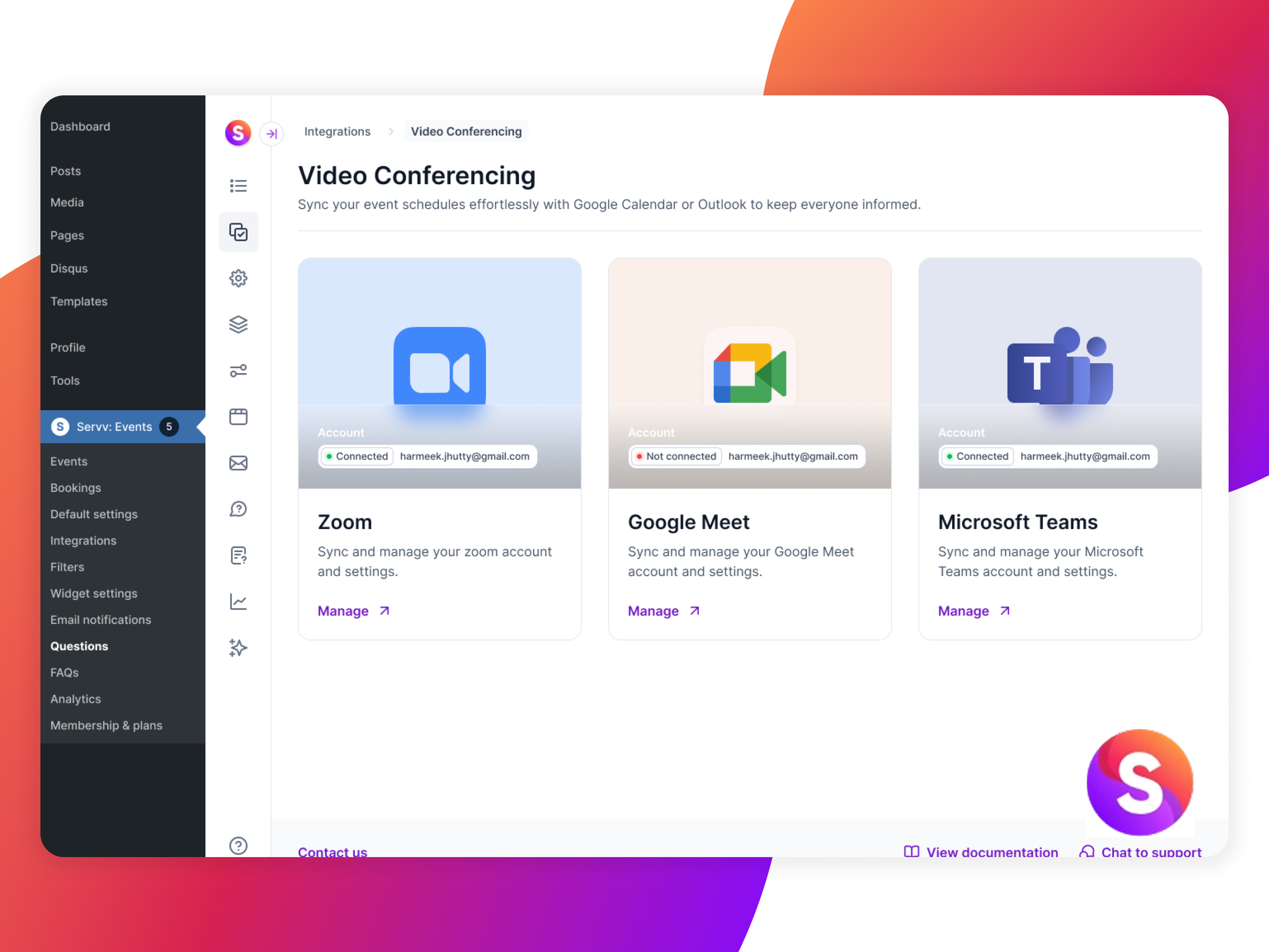 Servv AI Event Booking - Screenshot 4
