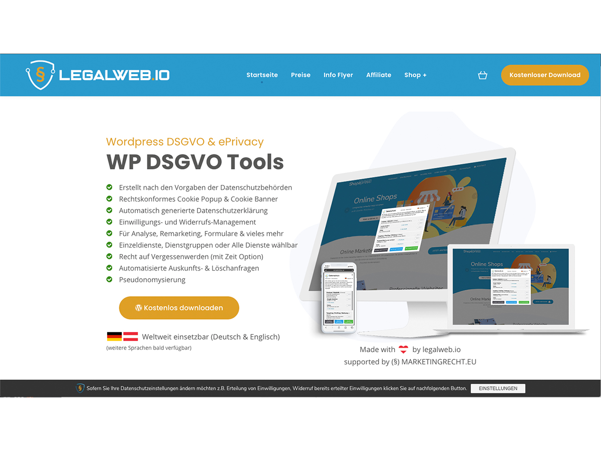 WP DSGVO Tools (GDPR)