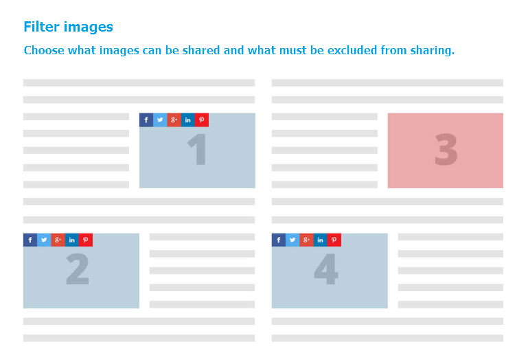 Filtering feature